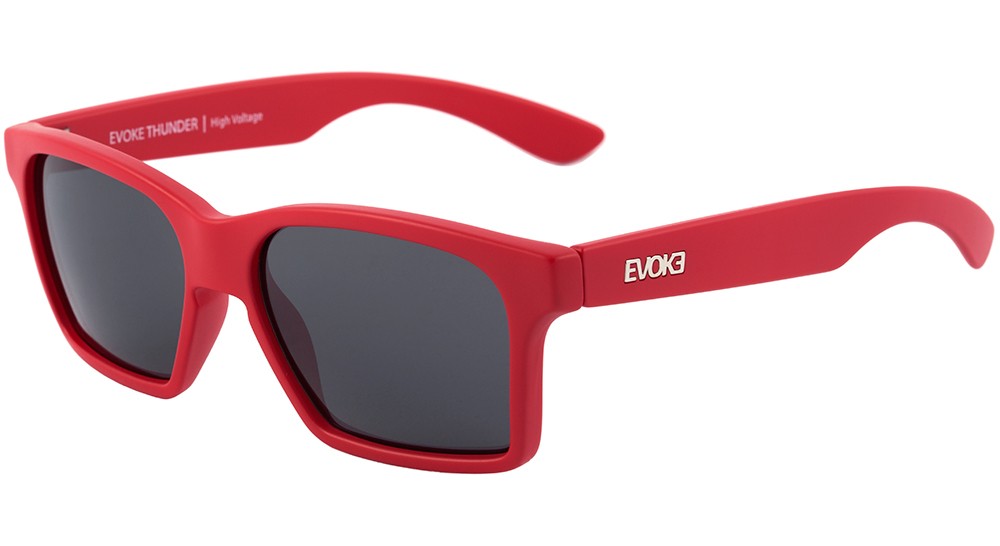 Evoke Thunder Red Matte / Gray - Lente 5,5 cm