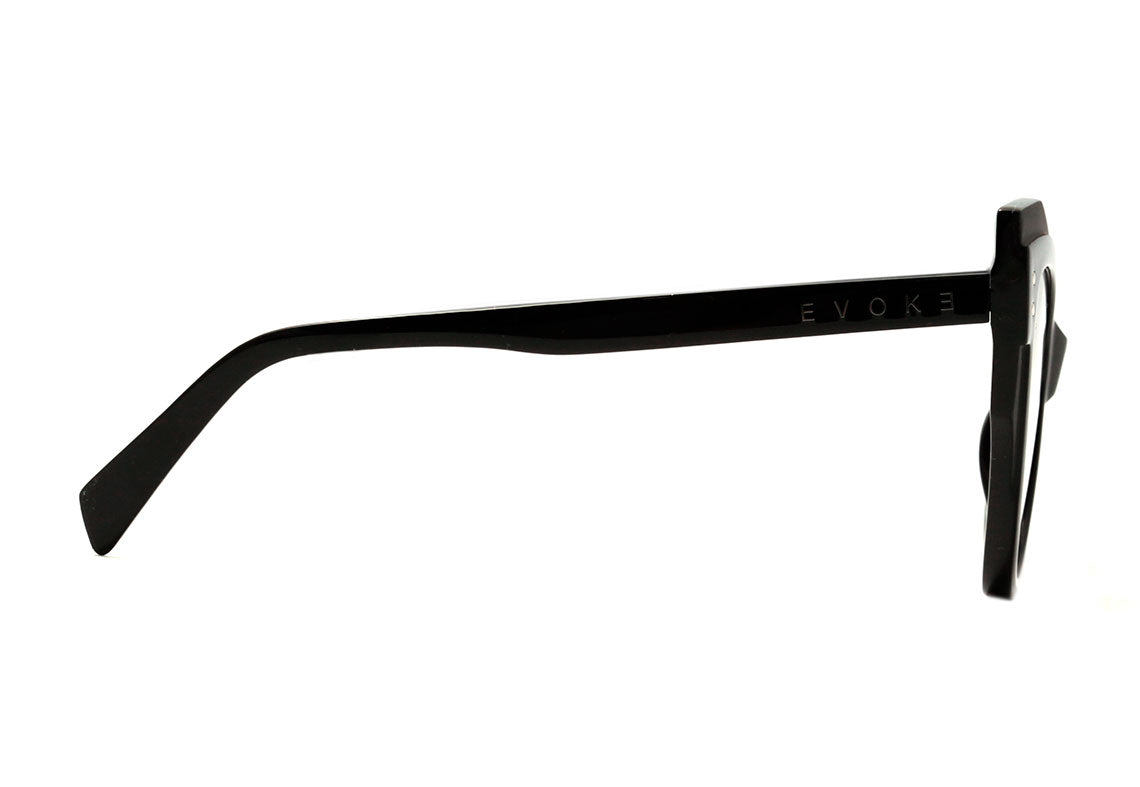 Óculos de Sol Evoke Unique A21S Black Matte Demi Shine / Gold Flash - Lente 4,6 cm - Oculos Shop