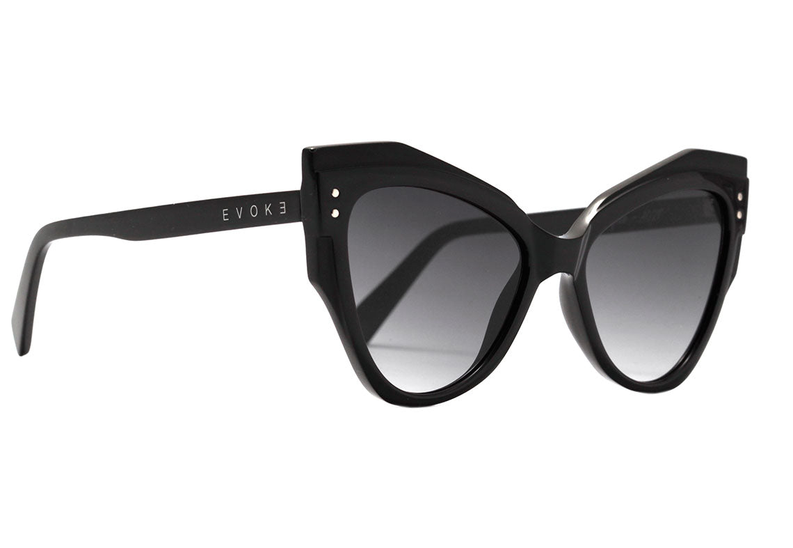 Óculos de Sol Evoke Unique A21S Black Matte Demi Shine / Gold Flash - Lente 4,6 cm - Oculos Shop