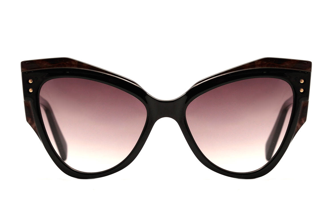 Óculos de Sol Evoke Unique A21S Black Matte Demi Shine / Gold Flash - Lente 4,6 cm - Oculos Shop
