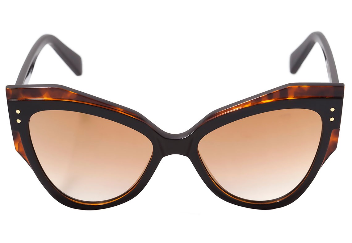 Óculos de Sol Evoke Unique A21S Black Matte Demi Shine / Gold Flash - Lente 4,6 cm - Oculos Shop