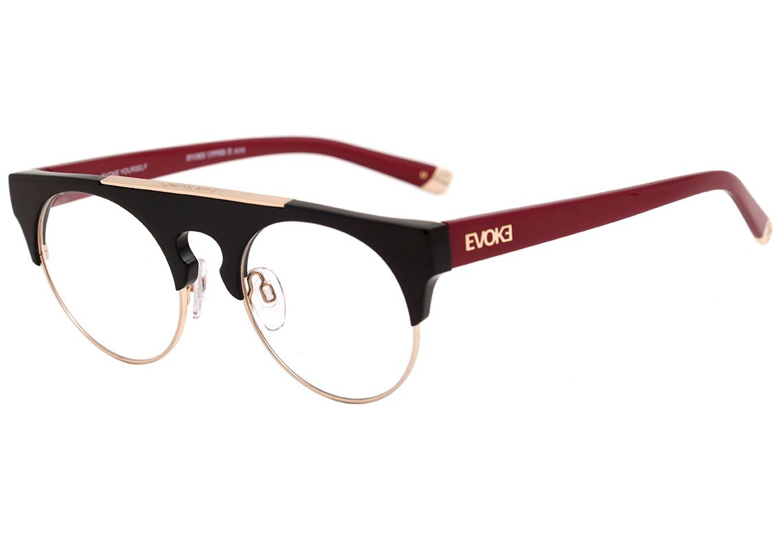 Evoke Upper II A02 Black Temple Red Gold - 49 mm - Sol