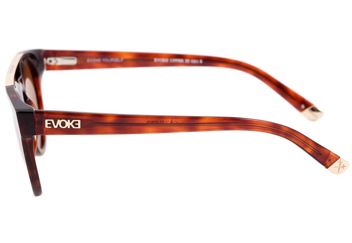 Óculos de Sol Evoke Upper III G21S Demi Brown / Brown - 49 mm