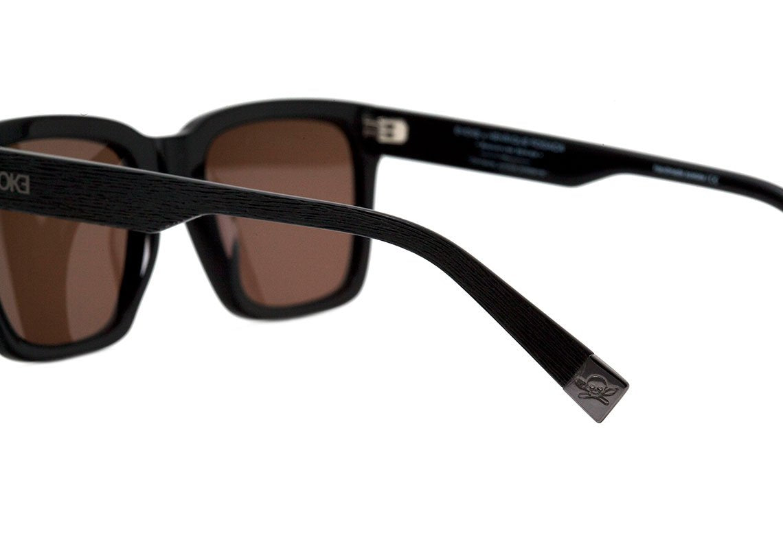 Óculos de Sol Evoke Uprise Ds1 Edição Limitada Henrique Fogaça - A01 Black Shine/ Brown