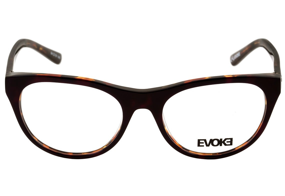 Óculos de Grau Evoke Urban 12 G22 Purple Shine Temple Turtle Brown - 54 mm