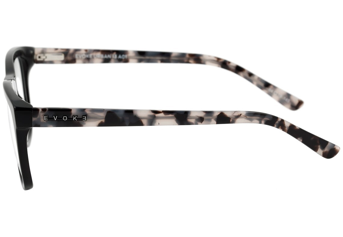 Evoke Urban 13 A01 Black Shine Temple Turle Brown - 54 mm - Grau