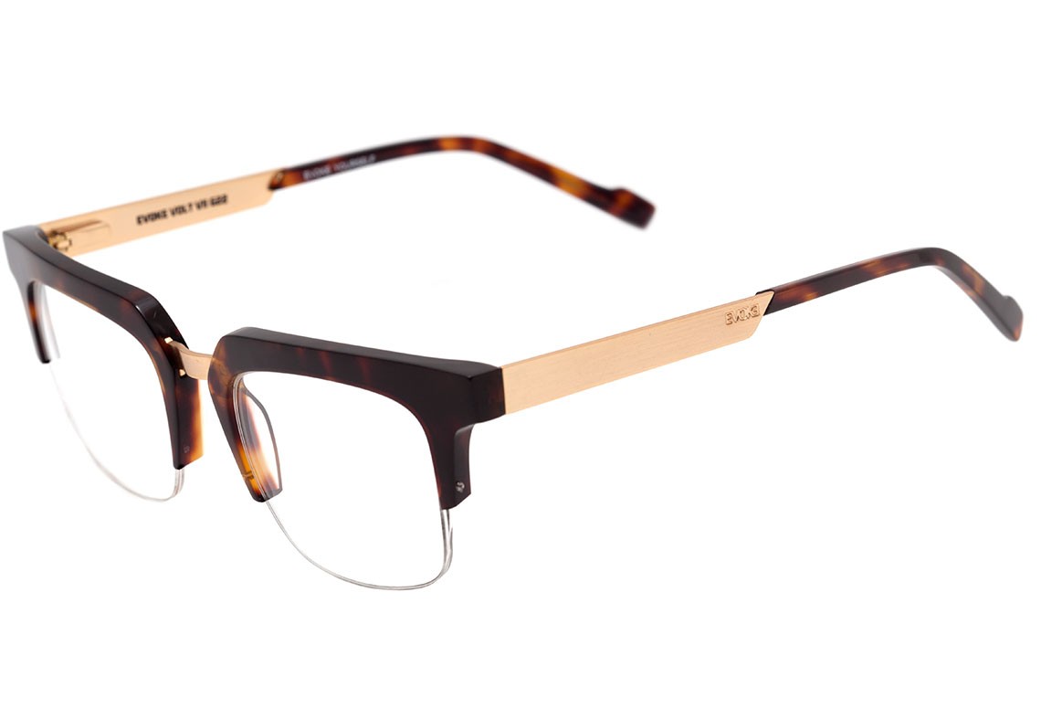 Evoke Volt 07 G22 Turtle Shine Temple Gold - 50 mm - Grau