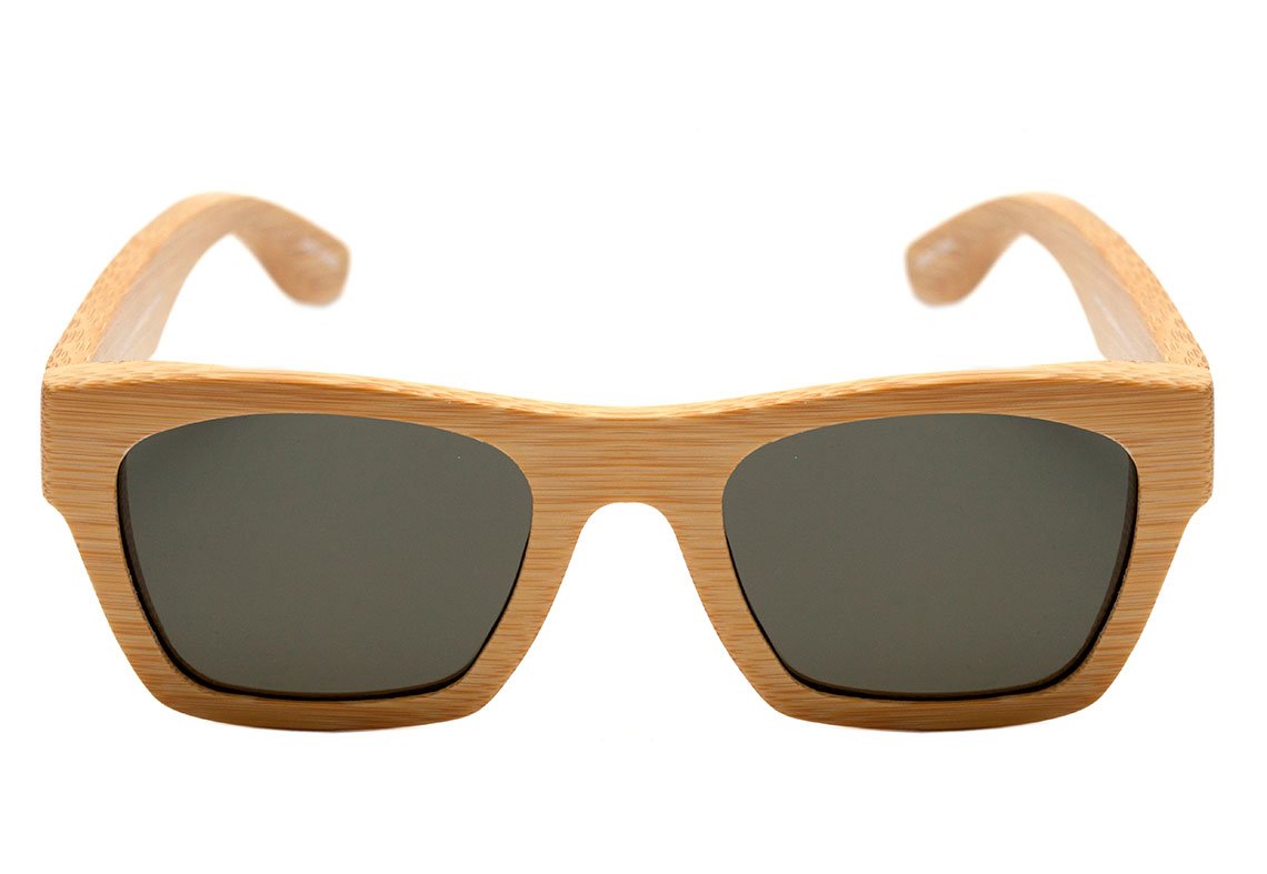 Óculos de Sol Evoke Wood Series 02 Bamboo Clear Wood/ G15 Green