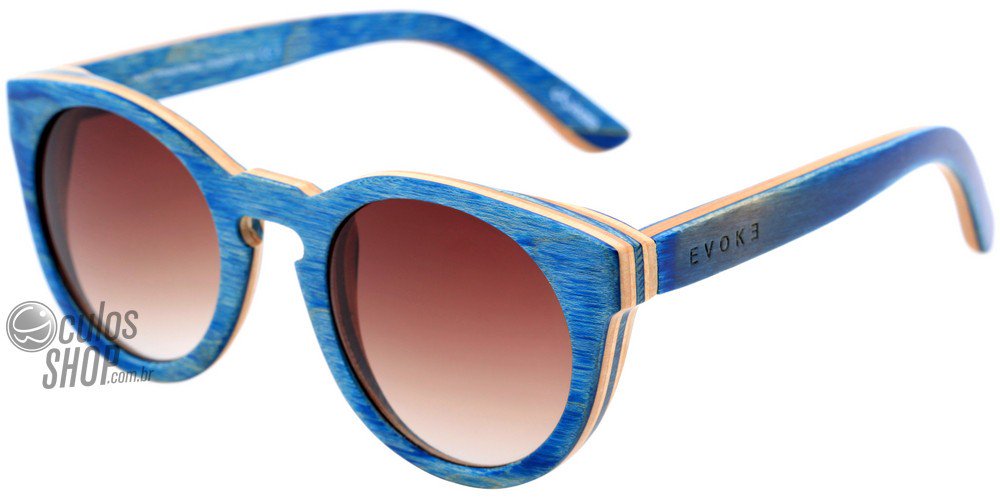 Óculos de Sol Evoke Wood Series 03 Madeira - oculosshop