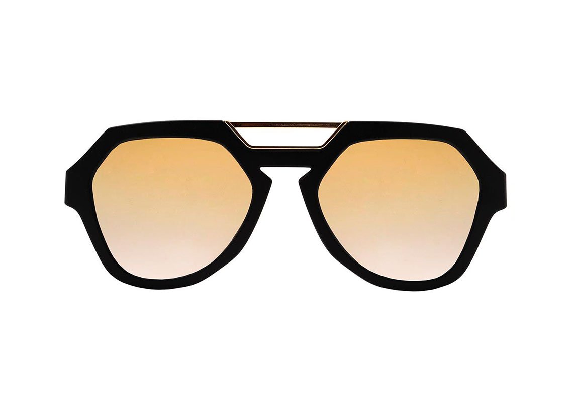 Óculos de Sol Evoke Avalanche A11S Black Matte/ Light Gold Flash Unico