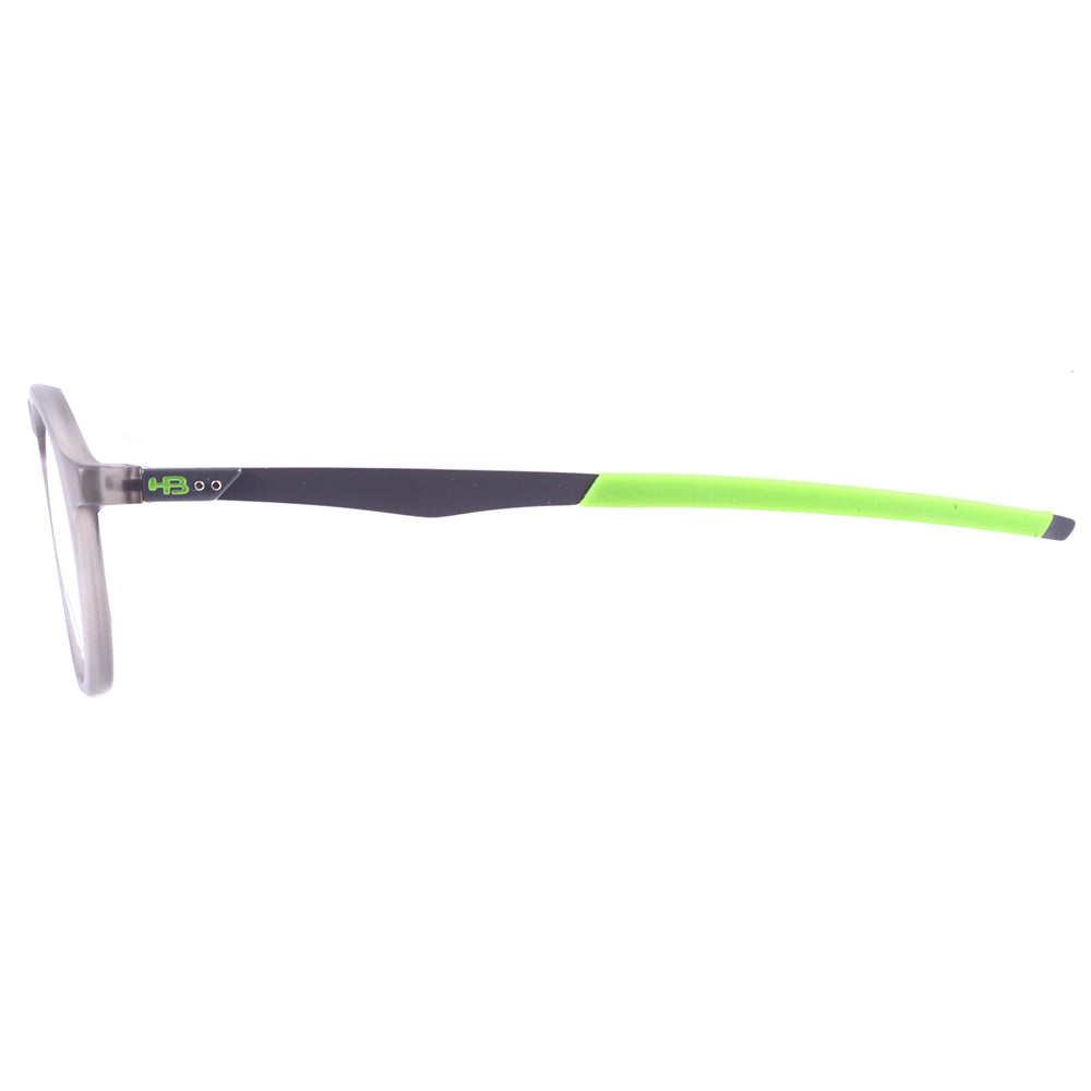 Óculos de Grau HB Duotech 93158 Matte Onyx D. Green - 46 mm