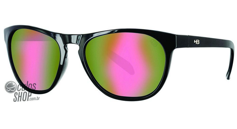 Óculos de Sol Hb Blindside Gloss Black/ Pink Chrome