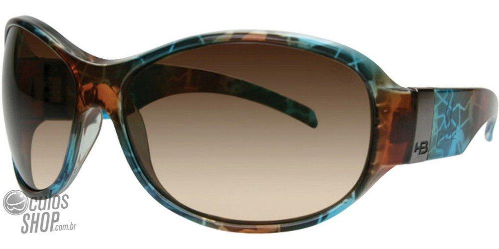 Óculos de Sol Hb Bug Blue Turtle/ Brown Degradê