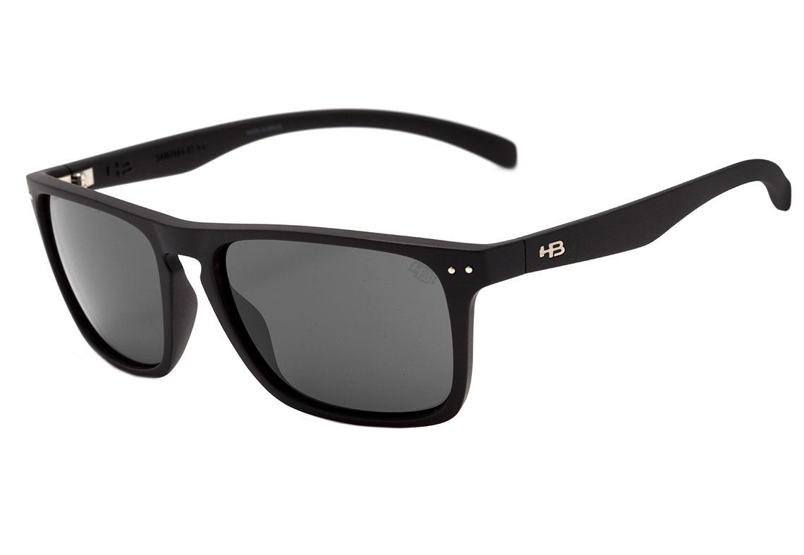 Óculos de Sol HB Cody Matte Black / Gray - 55 mm