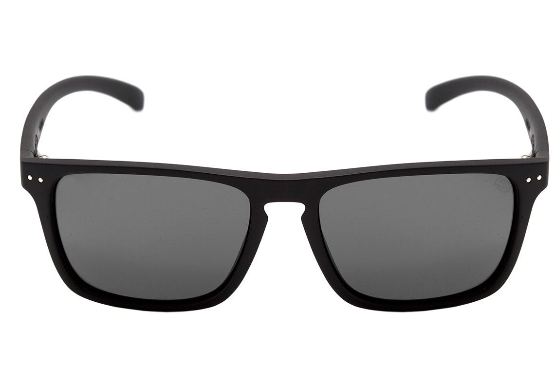 Óculos de Sol HB Cody Matte Black / Gray - 55 mm