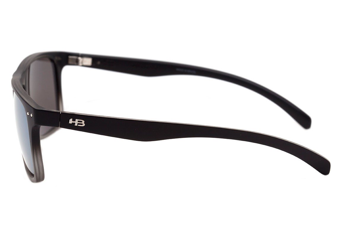 Óculos de Sol HB Cody Matte Black / Gray Polarized - 55 mm Matte Fade Black Onyx/ Silver