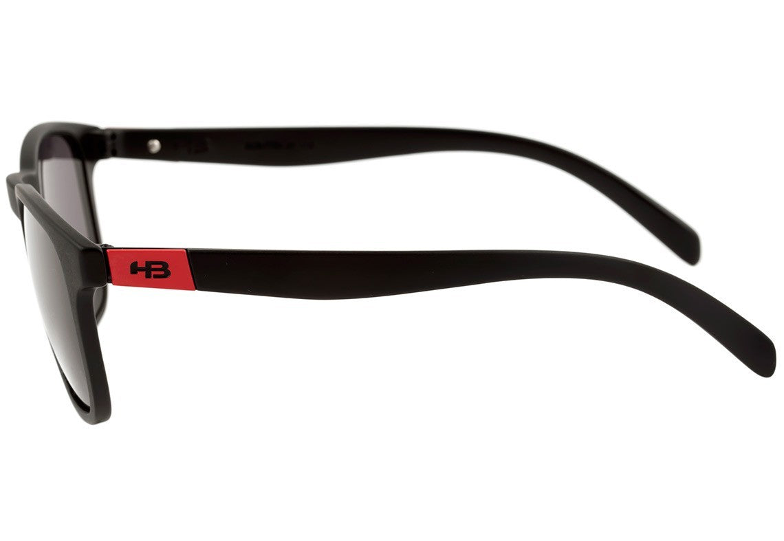 Óculos de Sol HB Dingo Matte Black D. Red/ Gray