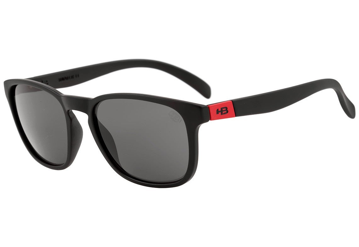 Óculos de Sol HB Dingo Matte Black D. Red/ Gray