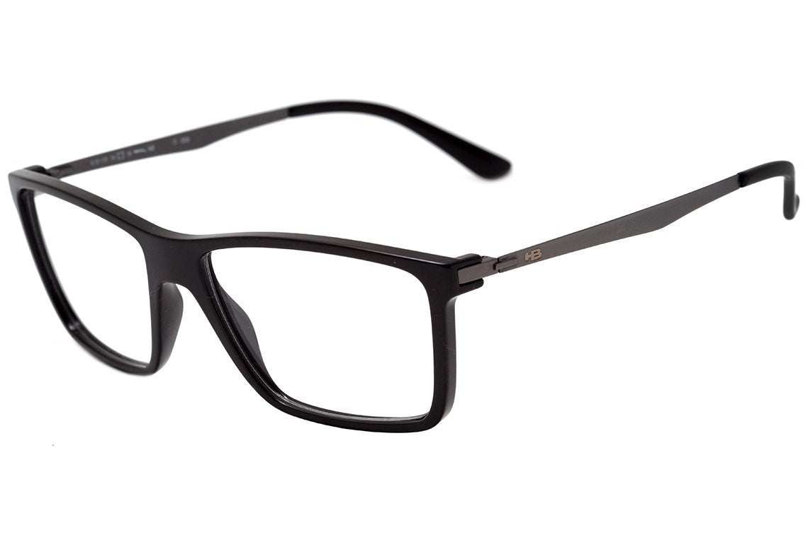 Óculos de Grau HB Duotech M 93139 Gloss Black - Lente 5,4 cm