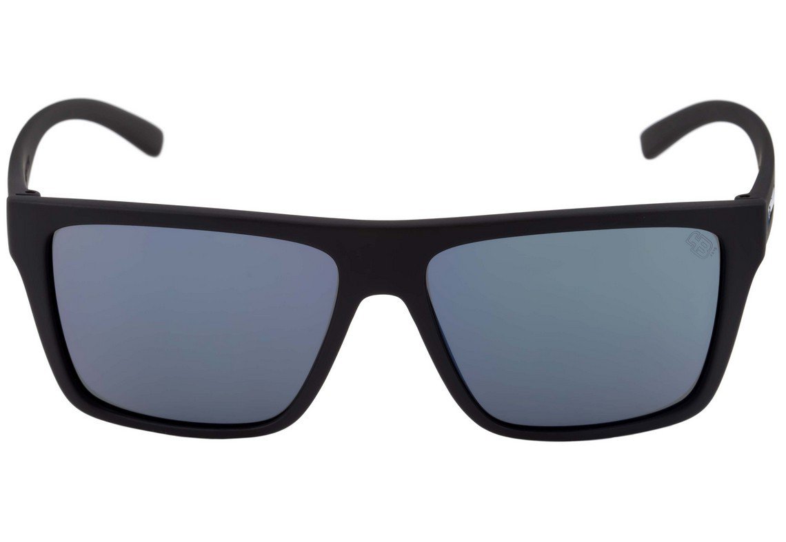 HB Floyd Matte Black / Blue Espelhado - 57 mm - Sol