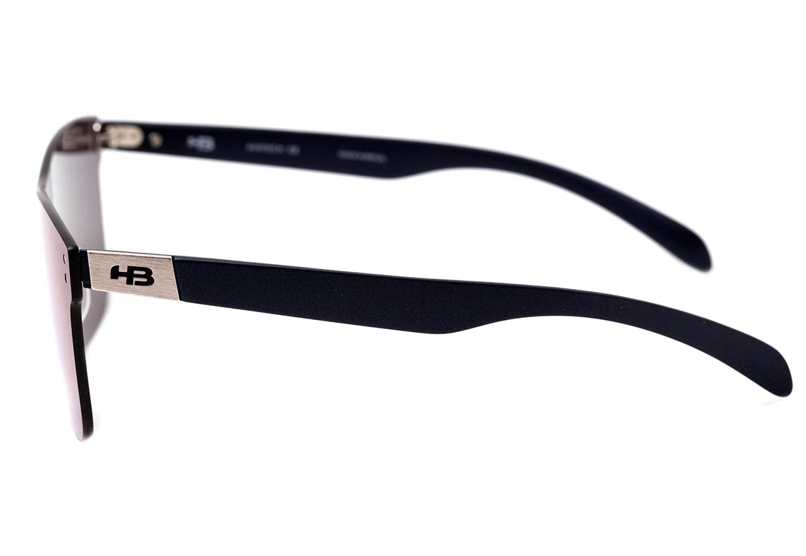 Óculos de Sol Hb H-Bomb Mask Matte Navy/ Blue Chrome Unico