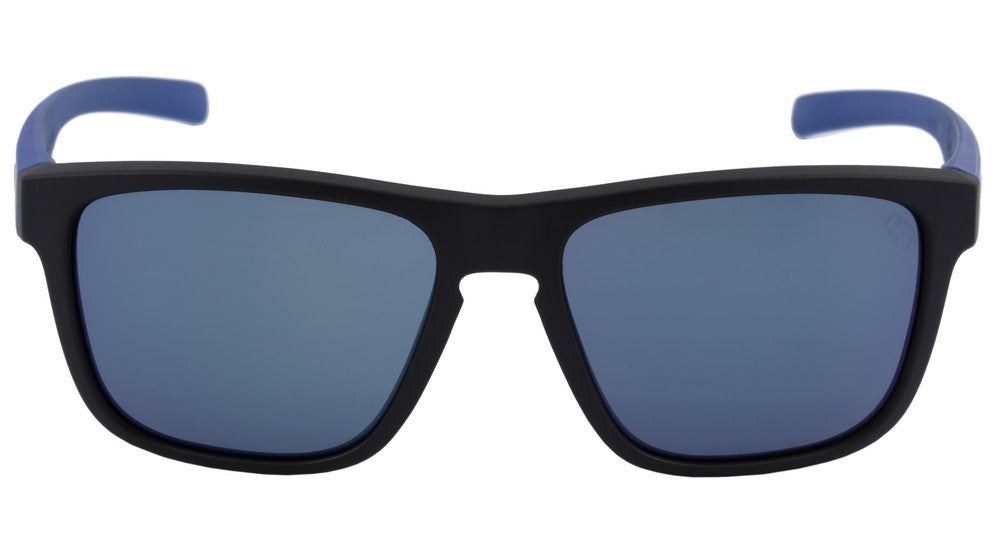 Óculos de Sol HB H-Bomb Black Matte Blue/ Blue Espelhado