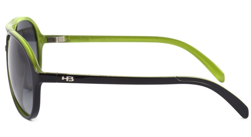 Óculos de Sol HB Jeremy Black Citric Green / Gray Degradê - 59 mm