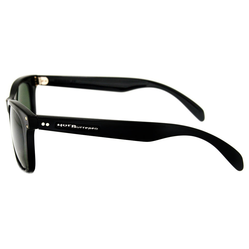 Óculos de Sol HB Landshark Gloss Black / Verde G-15 - 50 mm