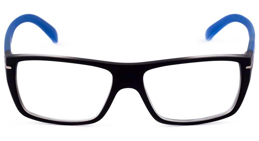 Óculos de Grau Hb Polytech M 93023 Black Matte Blue - 54 mm