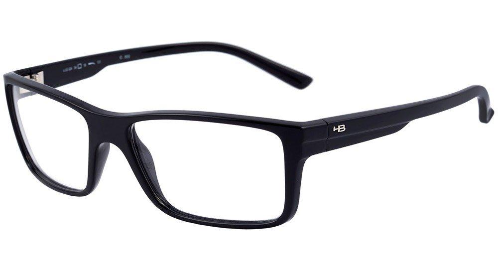 Óculos de Grau Hb M 93024 Gloss Black - Lente 5,3 Cm