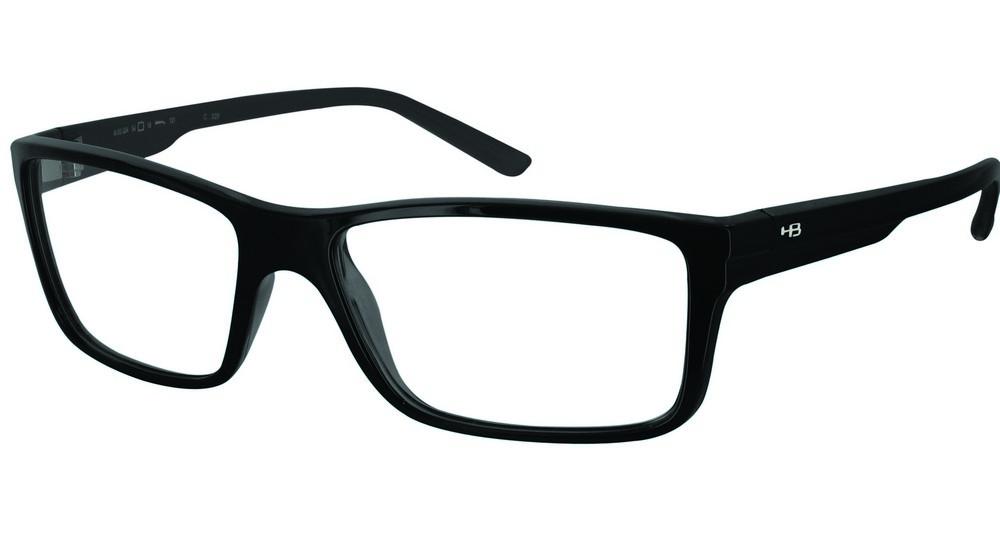 Óculos de Grau HB M 93024 M. Navy / N. Ultramarine - 53 mm Gloss Black - 53 mm