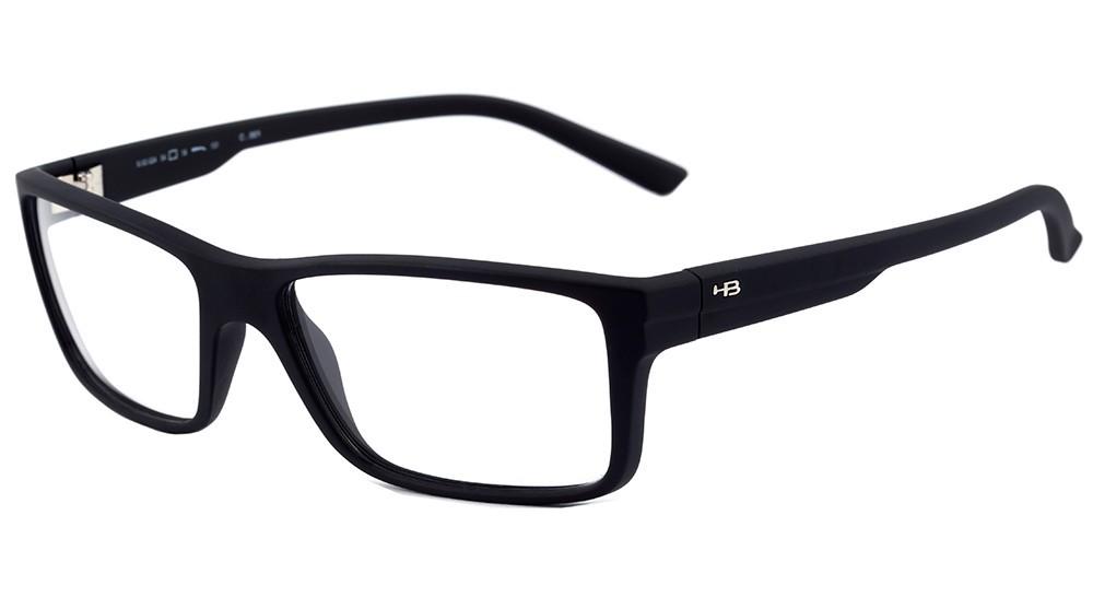 Óculos de Grau HB M 93024 M. Navy / N. Ultramarine - 53 mm Gloss Black - 53 mm