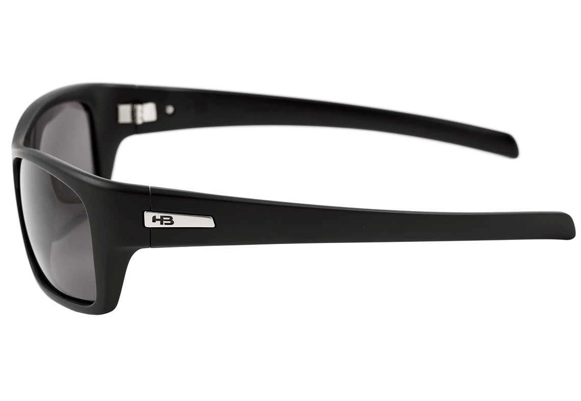 Óculos de Sol HB Monster Fish Matte Black/ Gray Polarizado