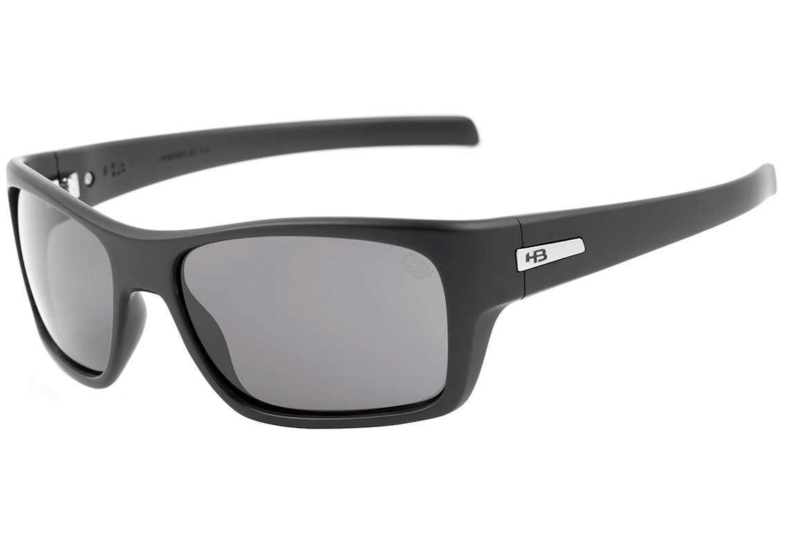 Óculos de Sol HB Monster Fish Matte Black/ Gray Polarizado