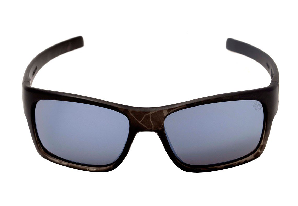 Óculos de Sol Hb Monster Fish Matte Onyx Military/ Gray Espelhado