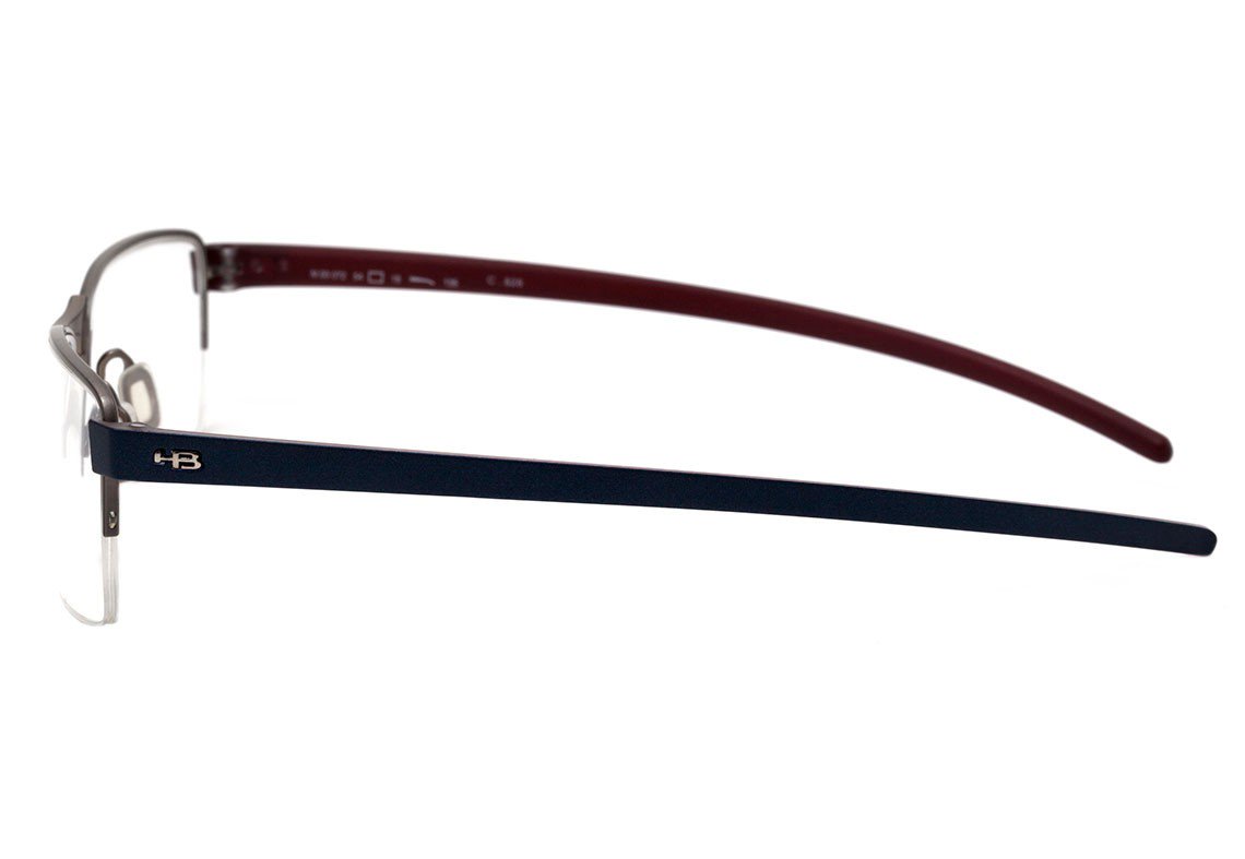 Óculos de Grau Hb Mxfusion M 93072 Graphite/ Marsala - 54 mm