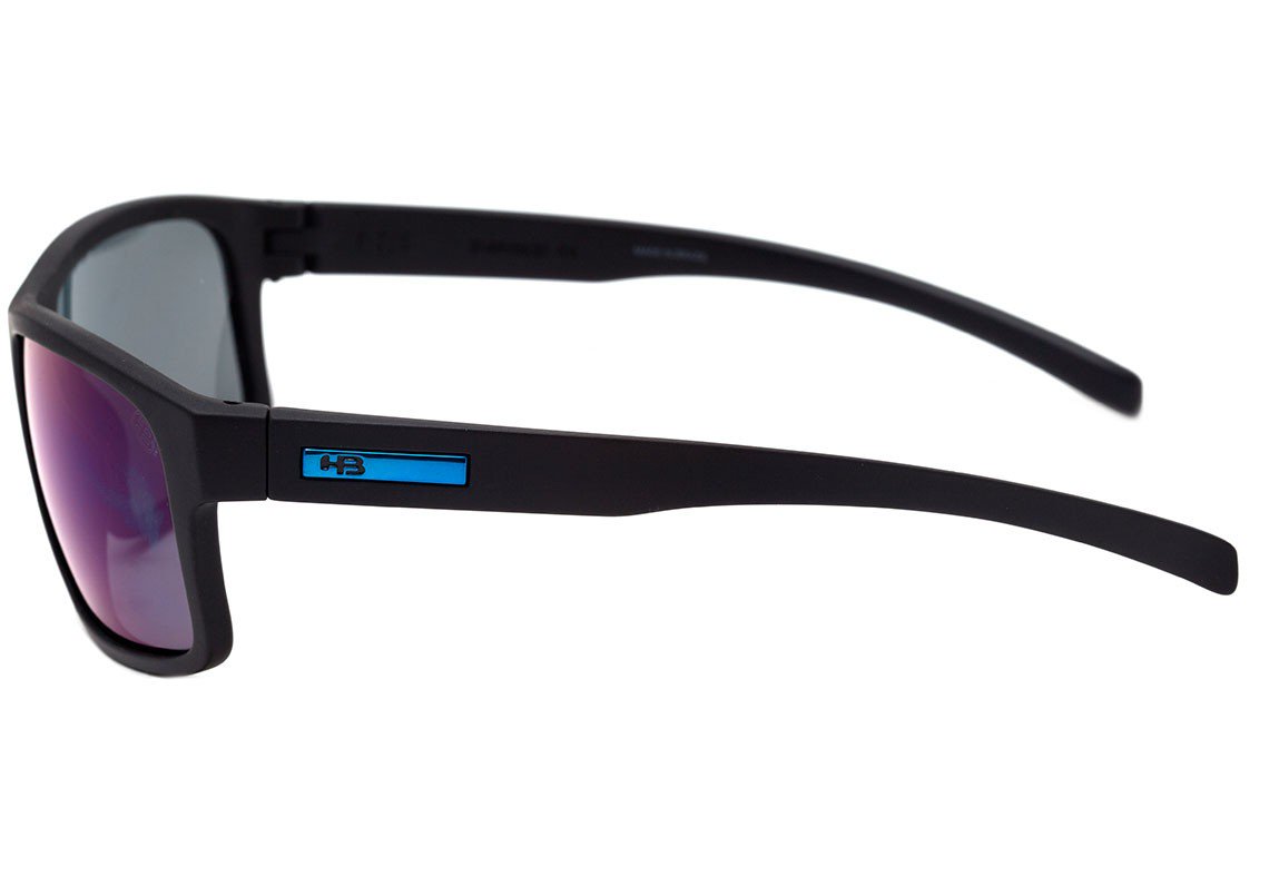HB Overkill Matte Black D. Blue / Blue Espelhado - 60 mm - Sol