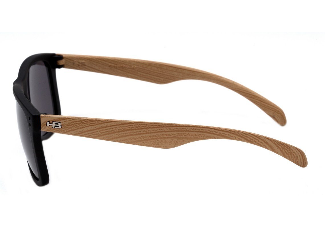 HB Ozzie Matte Black Wood / Gray - 55 mm - Sol