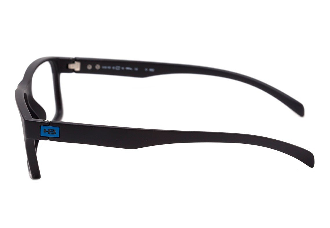 HB Polytech 93130 Matte Black D. Light Blue - 53 mm - Grau