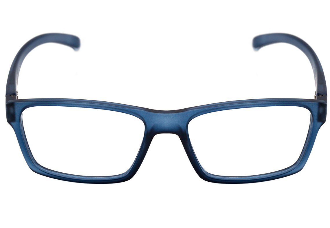 Óculos de Grau HB Polytech 93130 Matte Black - 53 mm Matte Ultramarine - 53 mm