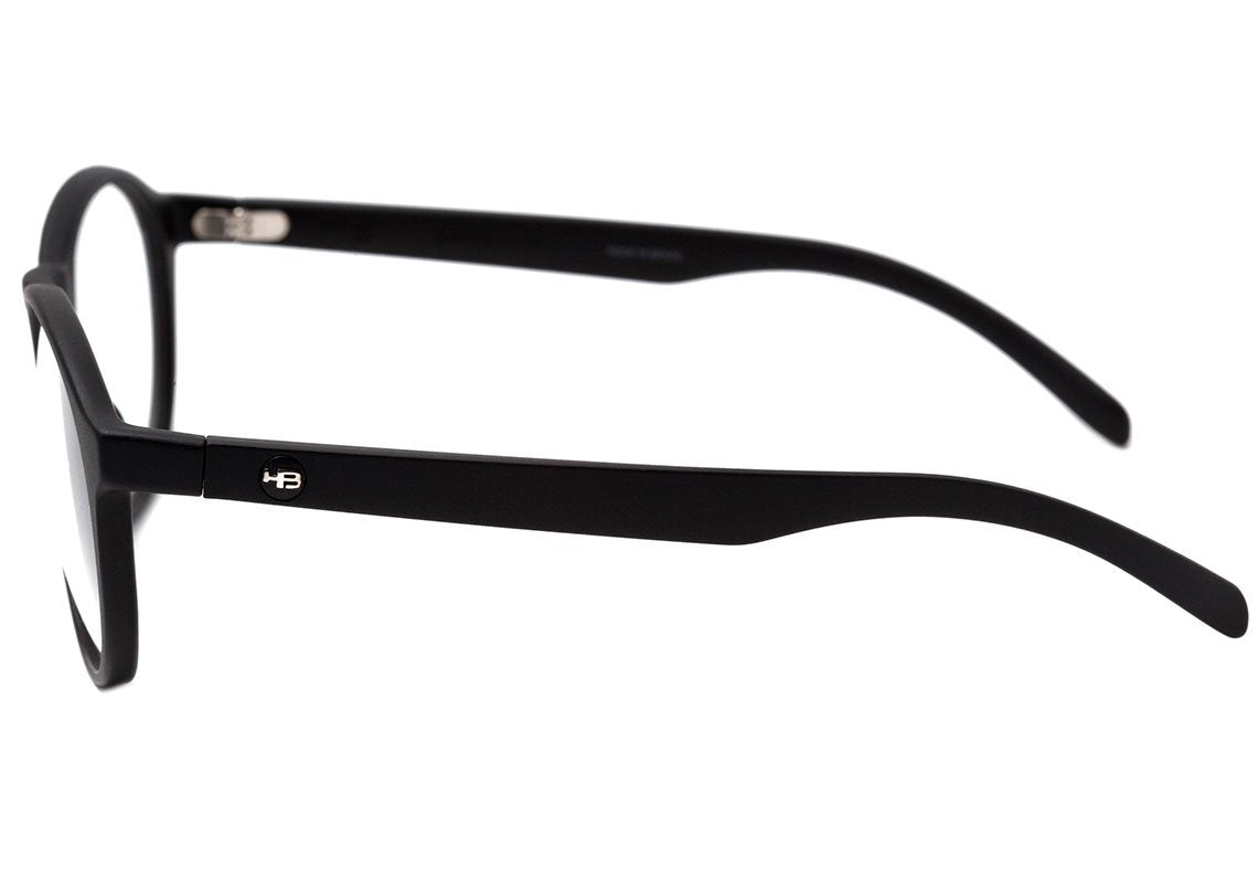 Óculos de Grau HB Polytech Gatsby M 90100 Matte Black Unico - 52 mm