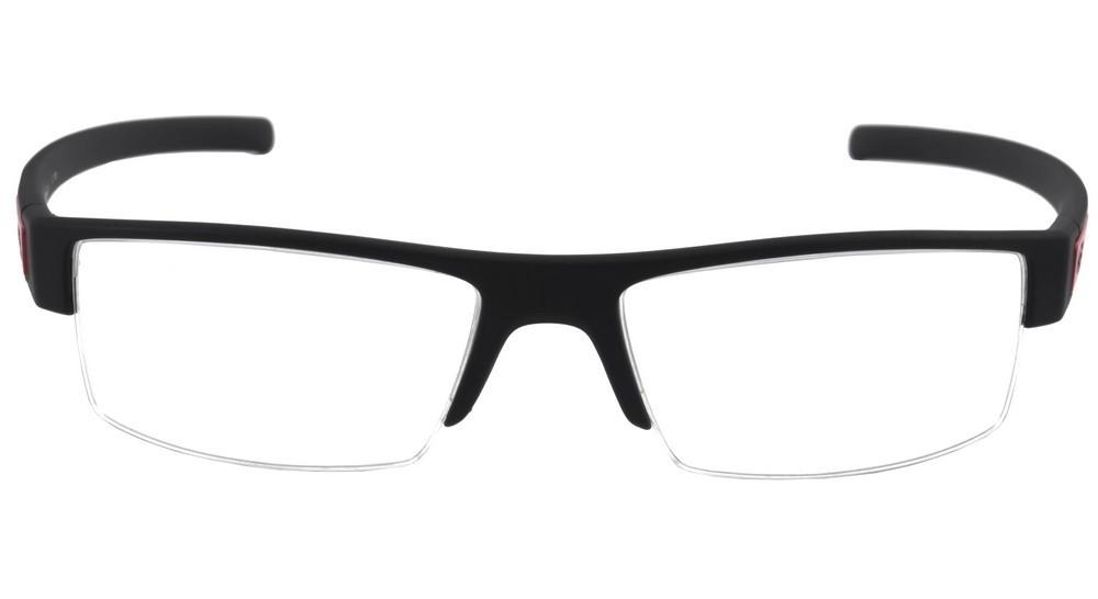 Óculos de Grau Hb Polytech M 93101 Matte Black D. Red - Lente 5,7 Cm