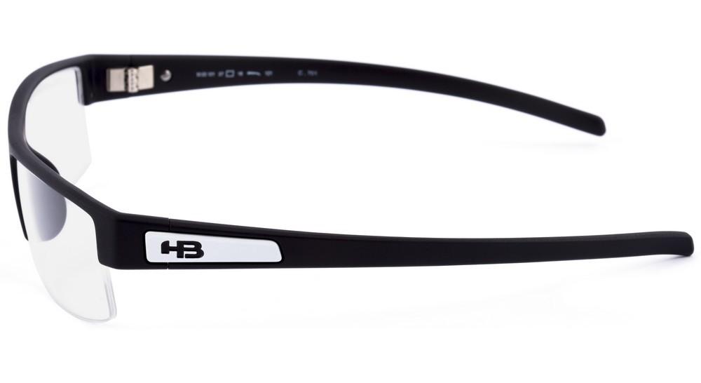 Óculos de Grau Hb Polytech M 93101 Matte Black D. Red - Lente 5,7 Cm