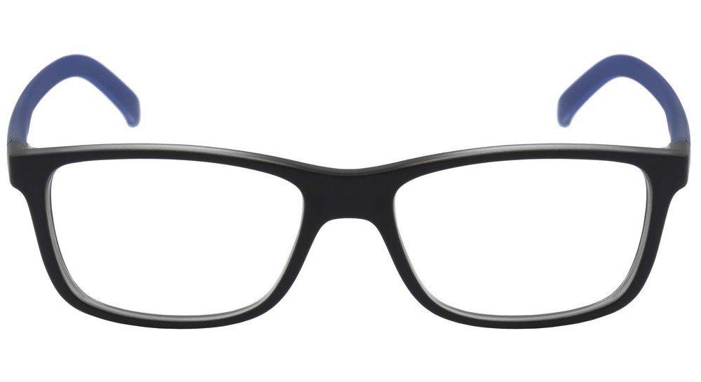 Óculos de Grau HB Polytech M 93104 Black Matte Blue - Lente 5,4 cm