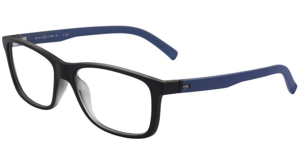 Óculos de Grau HB Polytech M 93104 Black Matte Blue - Lente 5,4 cm