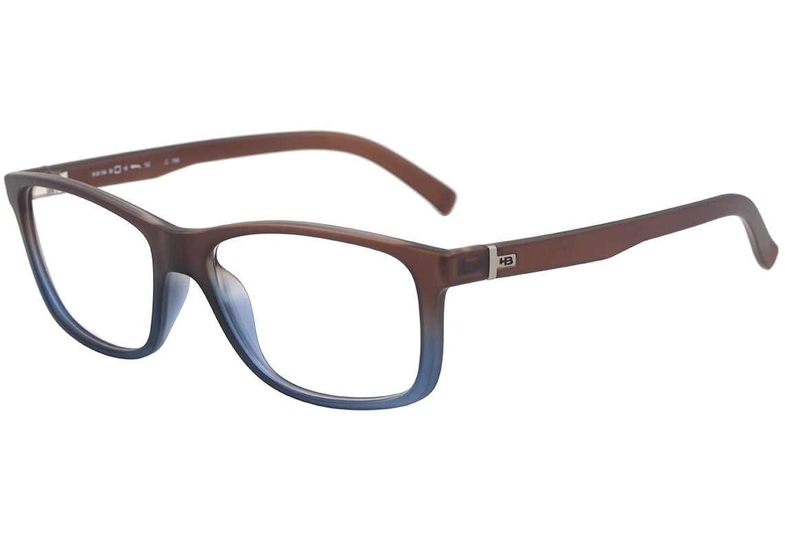 Óculos de Grau HB Polytech M 93104 Matte Fade Brown/ Navy - Lente 5,4 Cm