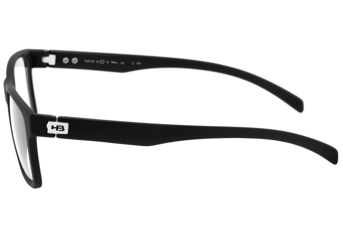 HB Polytech M 93108 Matte Black D. White - 52 mm - Grau