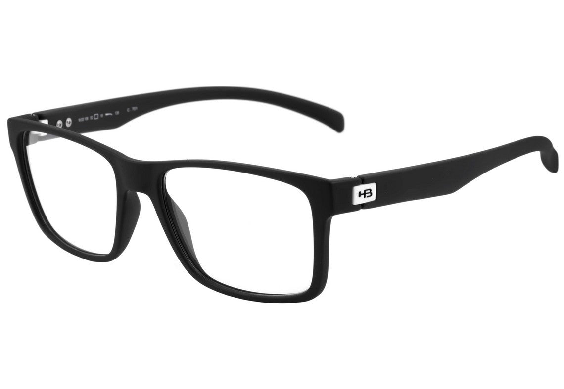 HB Polytech M 93108 Matte Black D. White - 52 mm - Grau