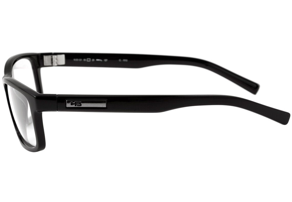 Óculos de Grau HB Polytech M 93121 Matte Black - 53 mm Gloss Black - 53 mm
