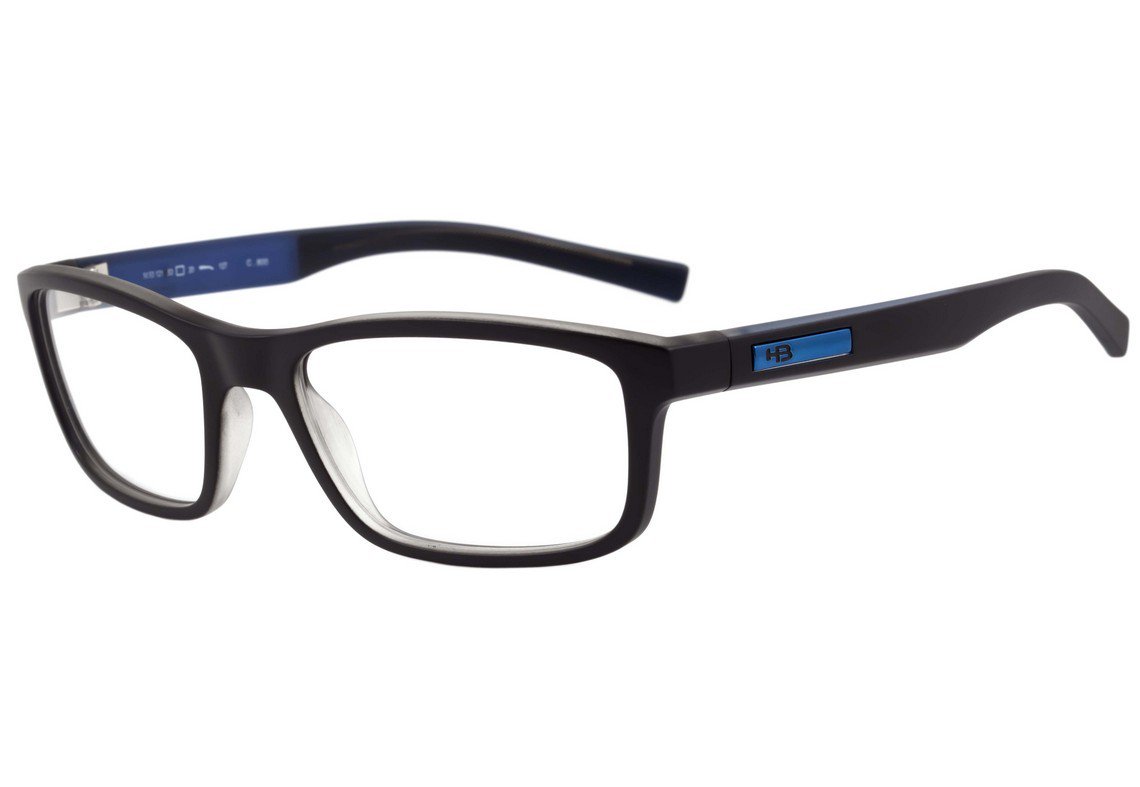 HB Polytech M 93121 Matte Black On Blue - Lente 5,3 cm